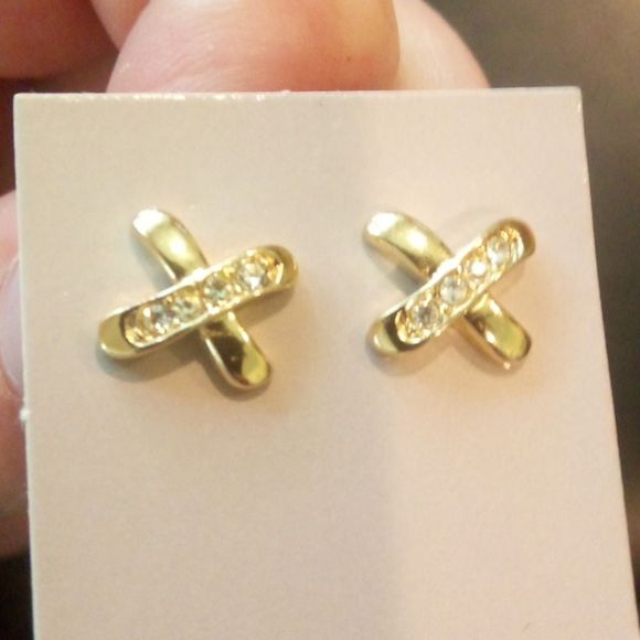 Brand New w/o Tags VTG 1988 Avon Sparkle Kiss Earrings - Picture 5 of 10